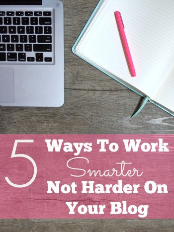 How to Work Smarter Not Harder