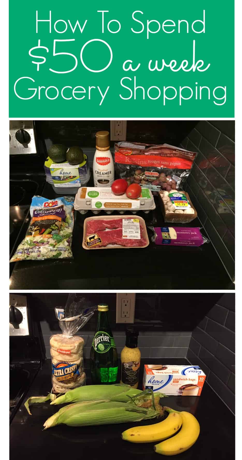 Breaking Down My $50 Grocery Budget