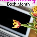 Even though I don't have sky high pageviews each month, my blog continues to bring in a small income. Here's my breakdown of how my blog makes money each month.