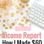 This is my 3rd month of online income from my blog. I'm sharing how I earn income and where it comes from.