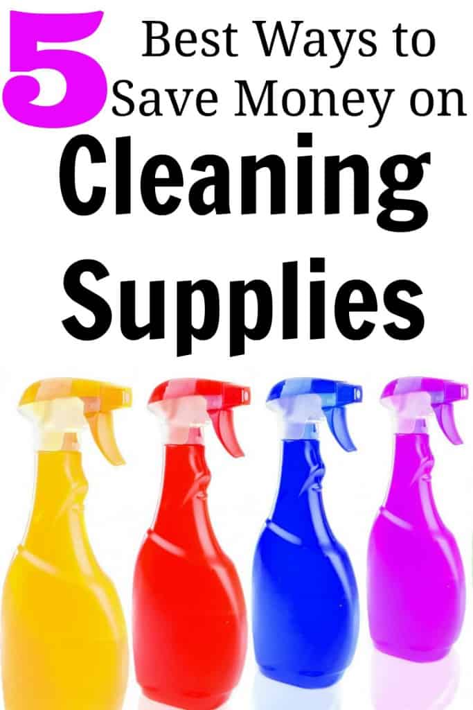 7 Cost-Effective Tips To Save Money On Home Cleaning Supplies - The Cleaning  Lady