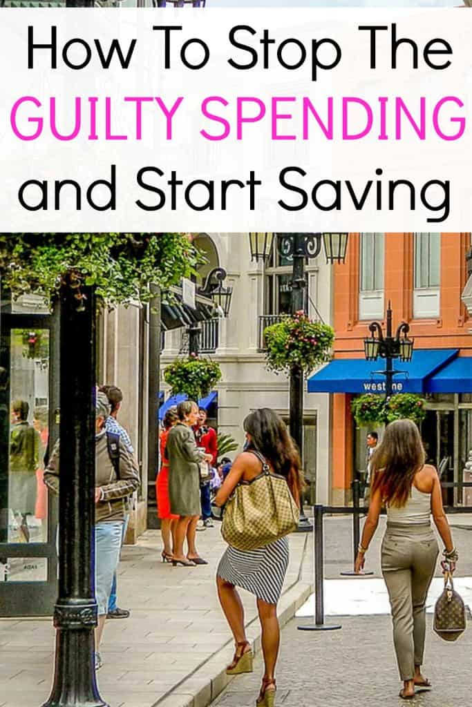 Learn how to stop guilty spending and feeling bad about this. Instead, here's a few ways to stop this bad habit and actually start saving money!
