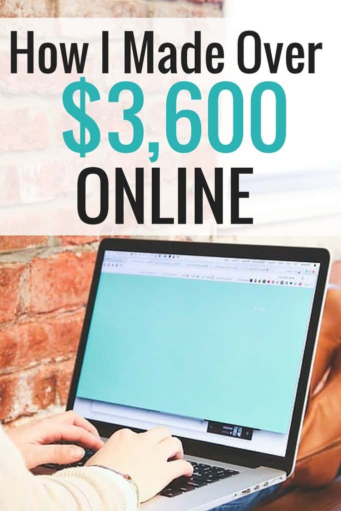 I made over $3600 online last month. I detail exactly how much money I make from ads, freelancing and affiliate income. I have been blogging for almost a year, so this is so exciting! I also include my page views for reference.