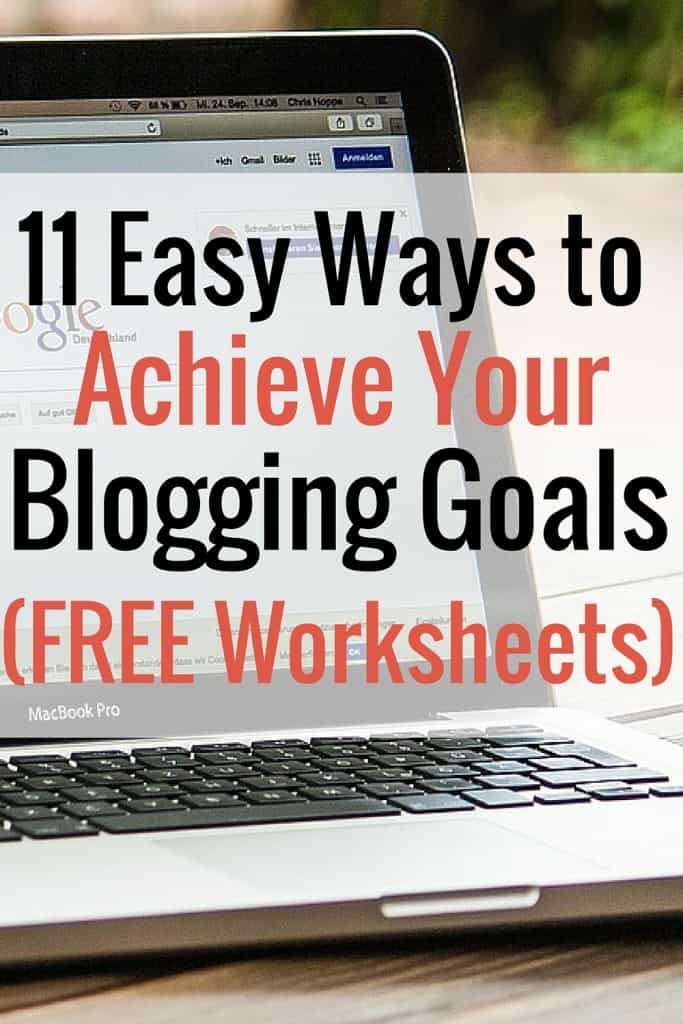 NOW is the time to work on your blog and achieve your bloggiing goals. I'm sharing 11 easy ways to work on your blog that will help make your life easier!