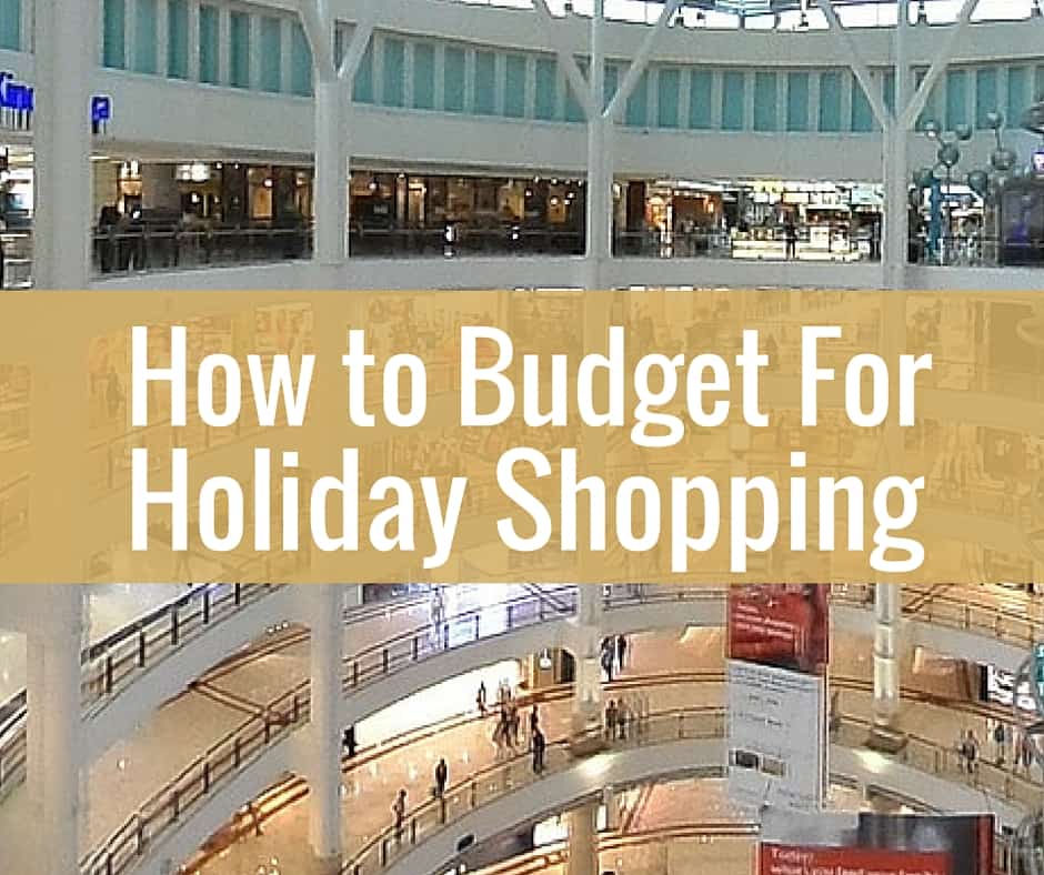 Holiday Shopping and Staying Under Budget