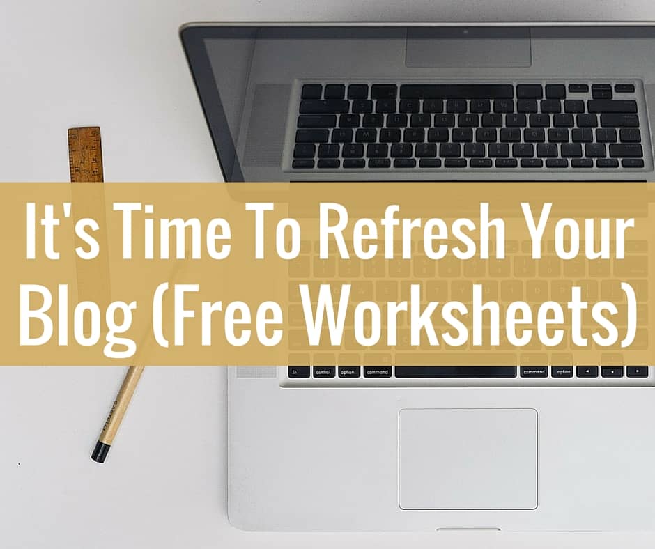 Get a Jumpstart on Your Blogging Goals (With FREE Worksheets)