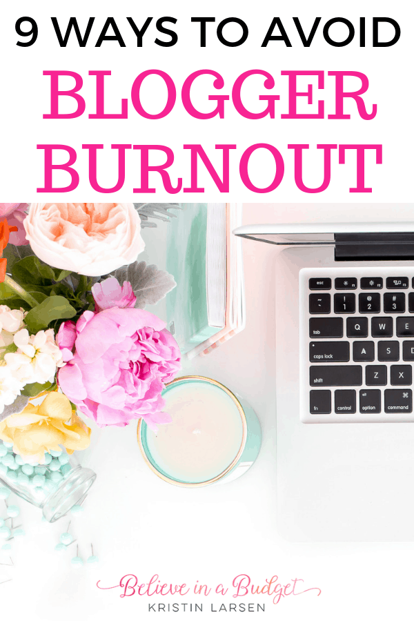 Starting a blog is a great way to earn extra income and even become a full time online job. Here are nine ways to avoid and overcome burnout as a blogger.