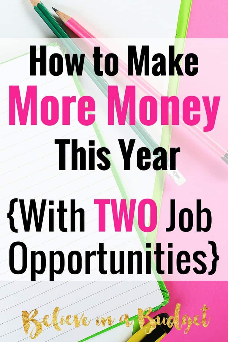 How to Make More Money This Year (With Two Job Opportunities)