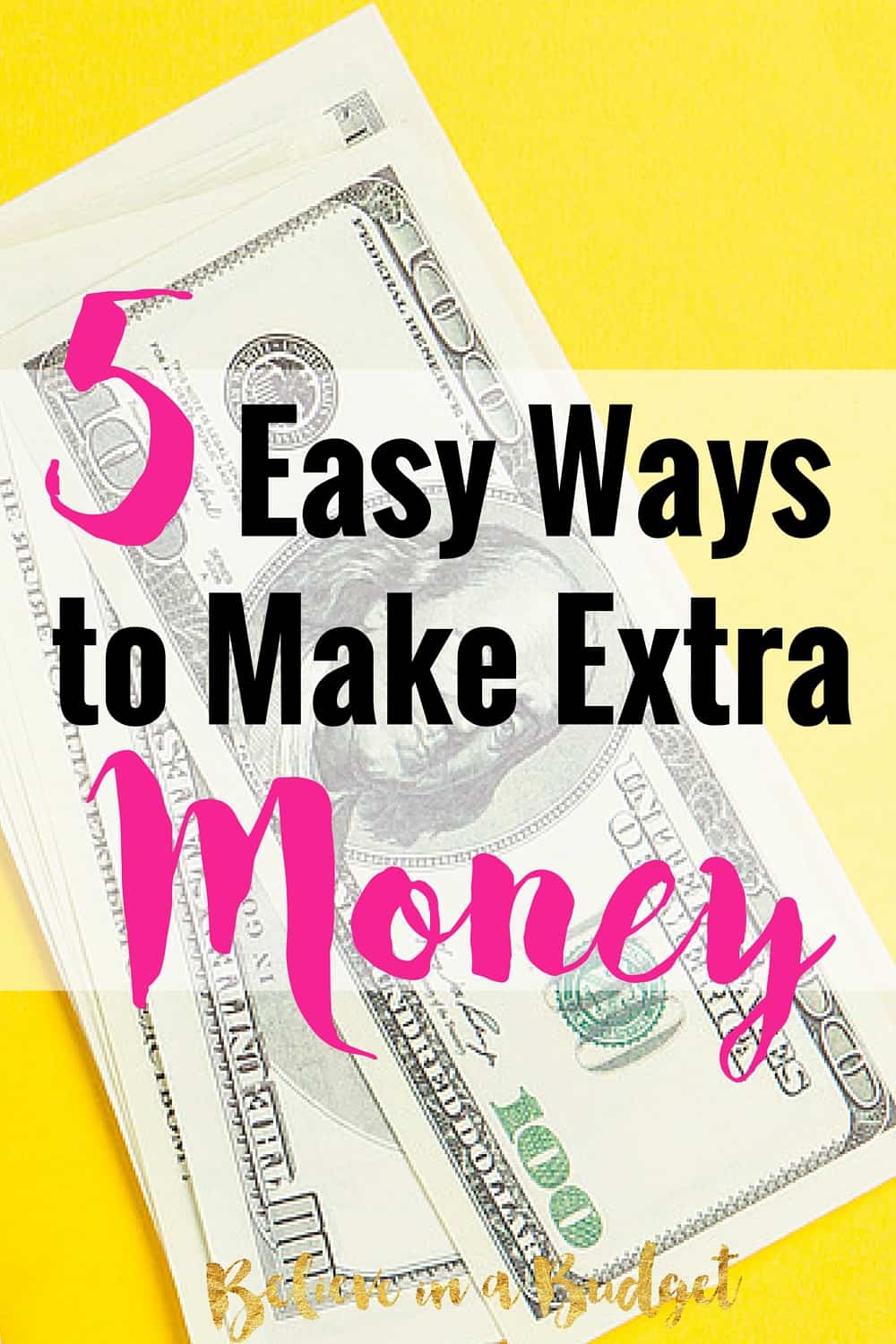 5 Easy Ways You Can Make Money Today