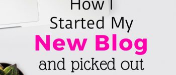 How to start a blog and pick out a blog name! Here's a list of blogging ideas - these are so helpful!