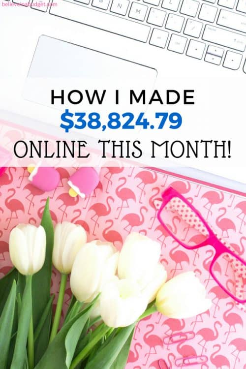 My latest online income report shares how I make money online while working from home. 