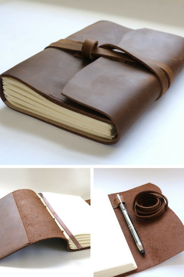 leather sketchpad