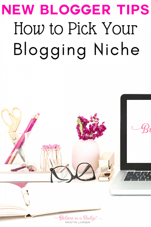 Here are some great new blogger writing tips. It's how I picked my blogging niche and topics. There's also a list of writing ideas to help new bloggers get started! 