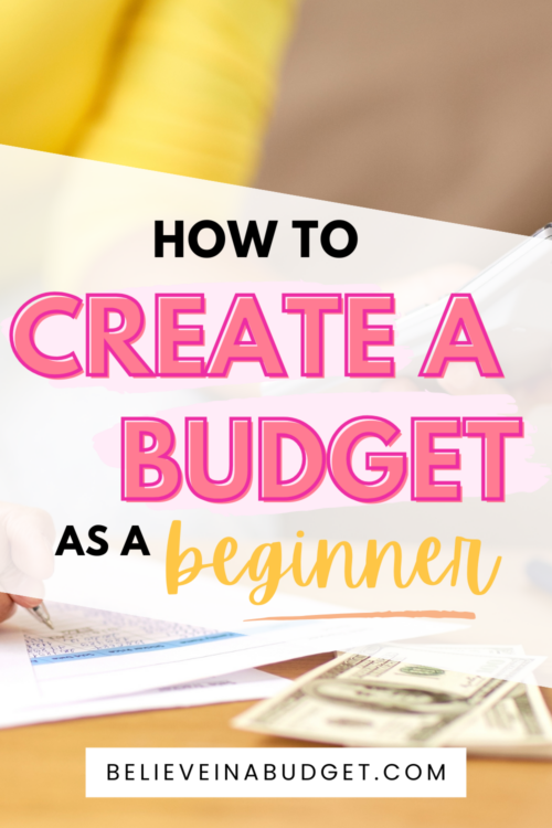 Learn how to create a budget with your money as a beginner. Here are 5 tips to create a budget as a beginner.